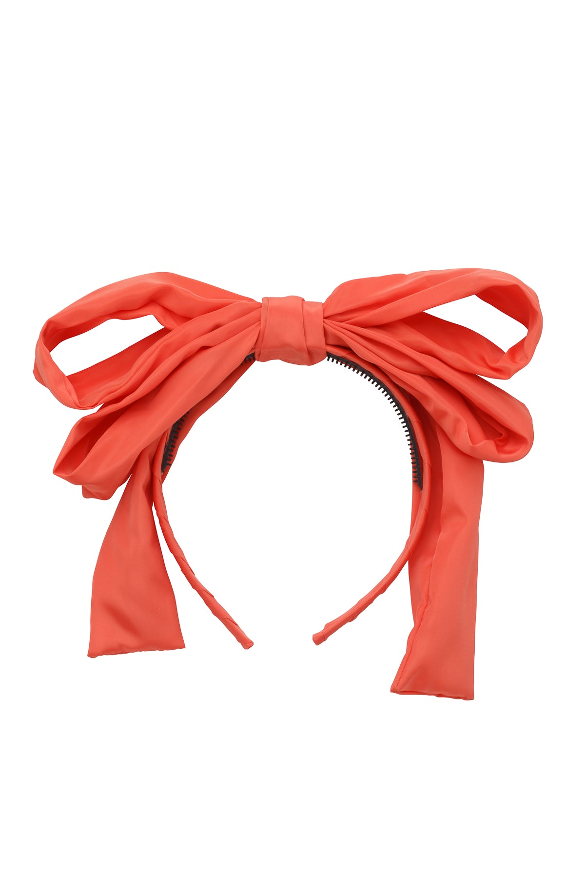 Double Party Bow Headband - Melon