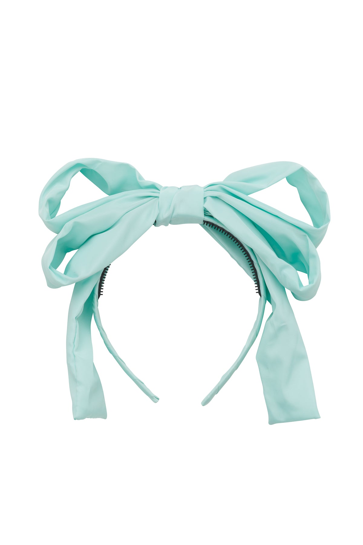 Double Party Bow Headband - Mint