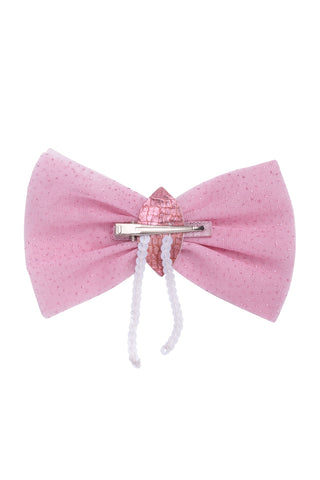 Elegant Butterfly Clip - Pink