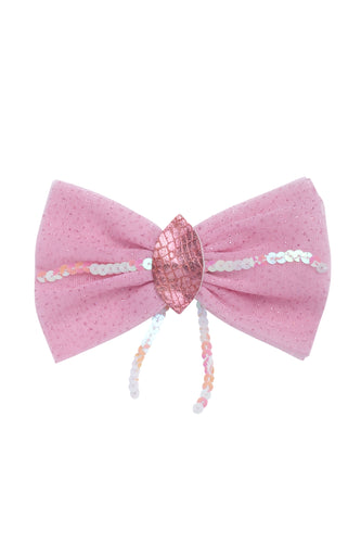 Elegant Butterfly Clip - Pink