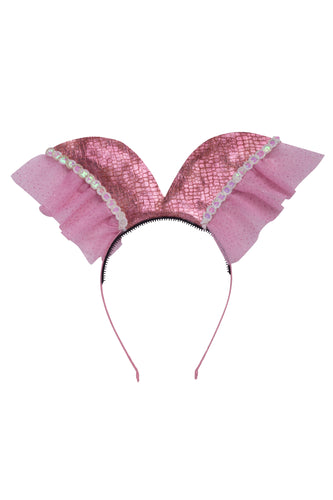 Elegant Butterfly Headband - Pink