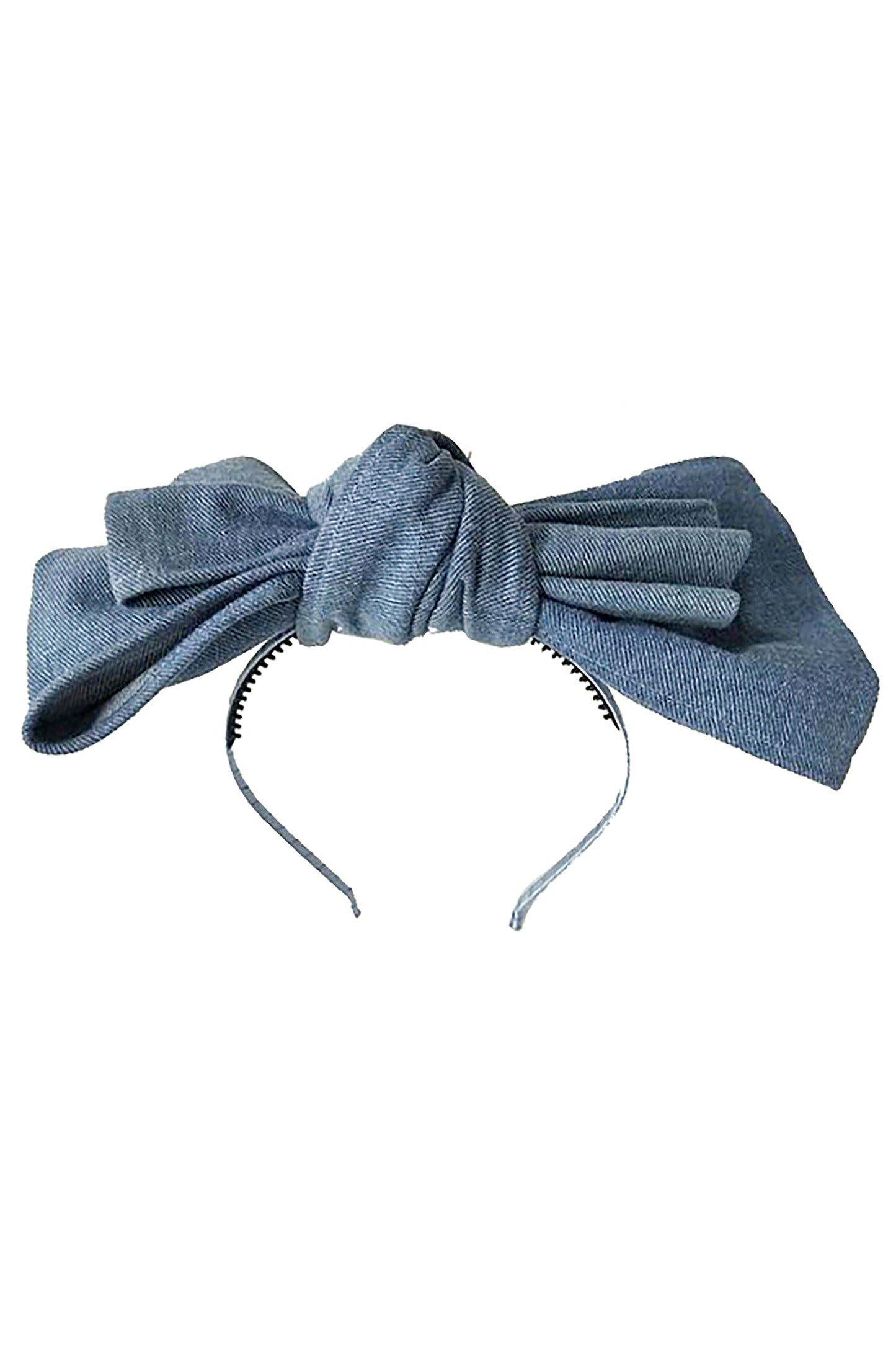 Floppy Denim Headband - Sky Blue Denim