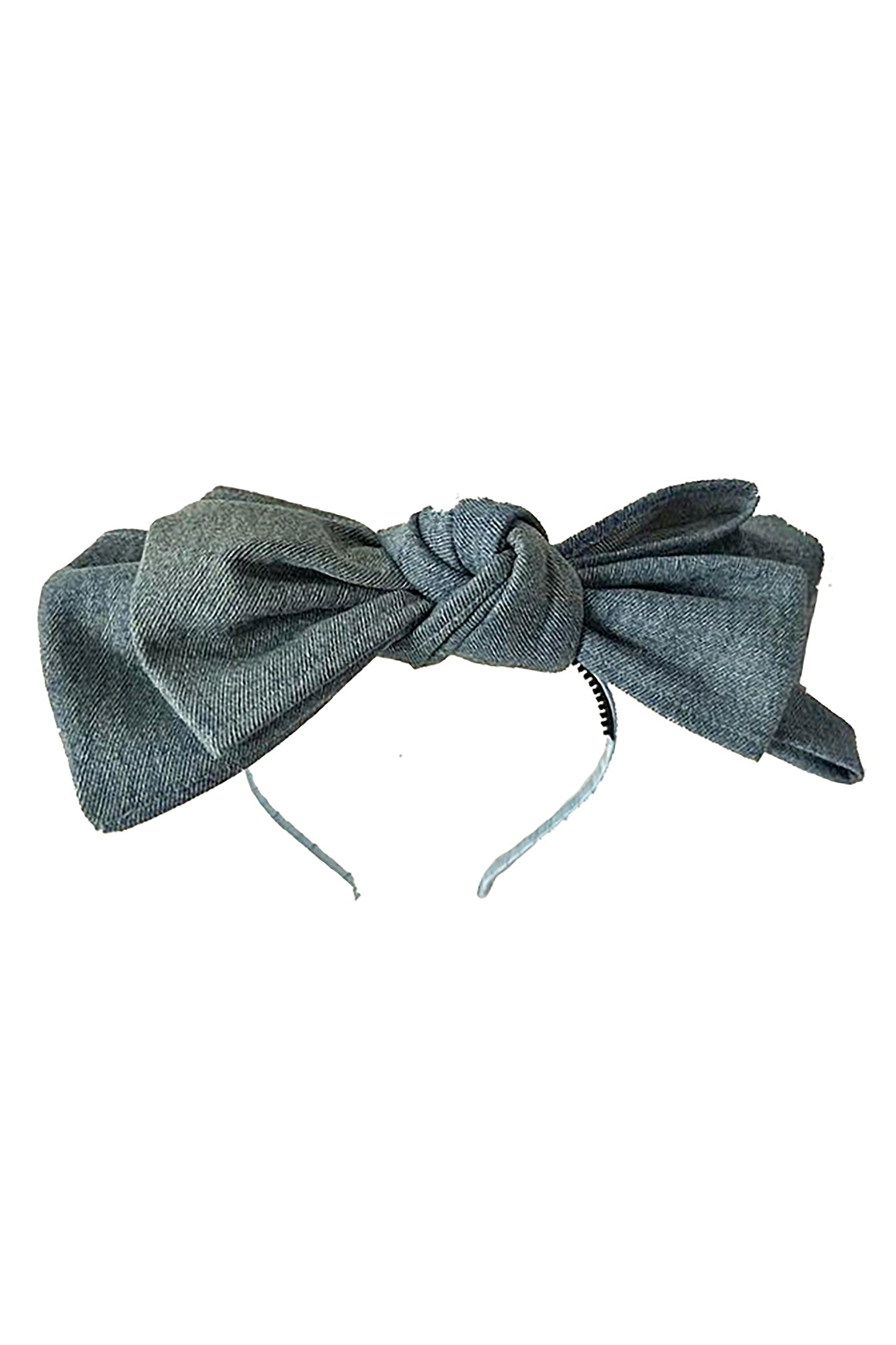 Floppy Denim Headband - Teal Denim