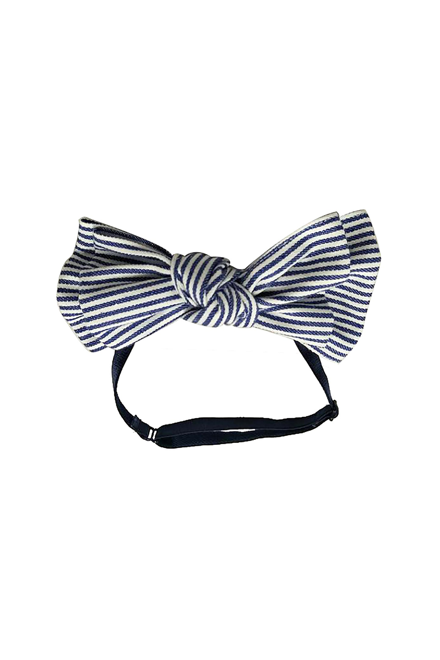 Floppy Denim Wrap - Pinstripe