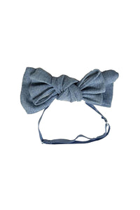 Floppy Denim Wrap - Sky Blue Denim