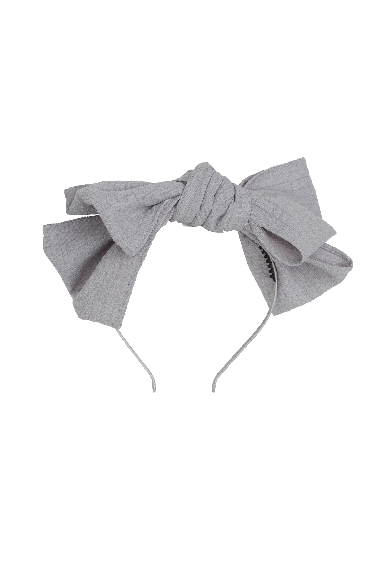 Floppy Muslin Headband - Light Grey