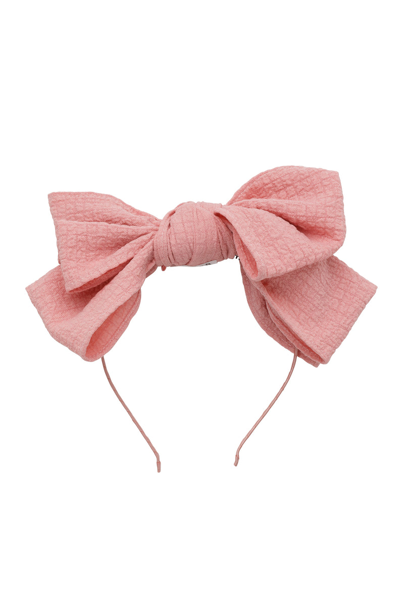 Floppy Muslin Headband - Pink
