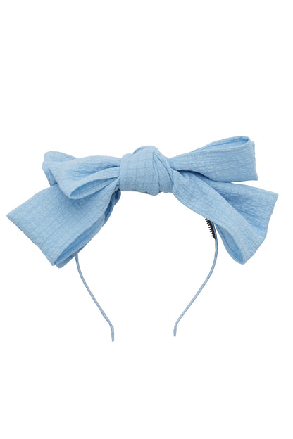 Floppy Muslin Headband - Sky Blue