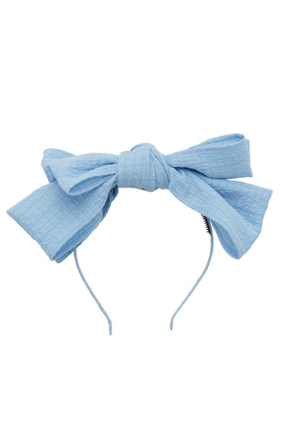 Floppy Muslin Headband - Sky Blue
