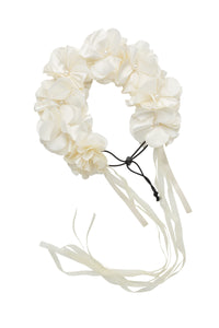 Floral Wreath Full - Dove Ivory