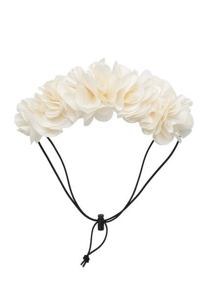 Floral Wreath Petit - Dove Ivory