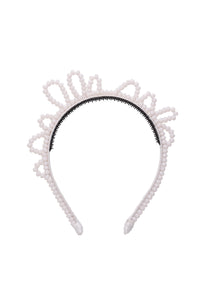 Glass Princess Headband - White