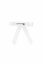 Grosgrain Bow Clip Set (2) - White