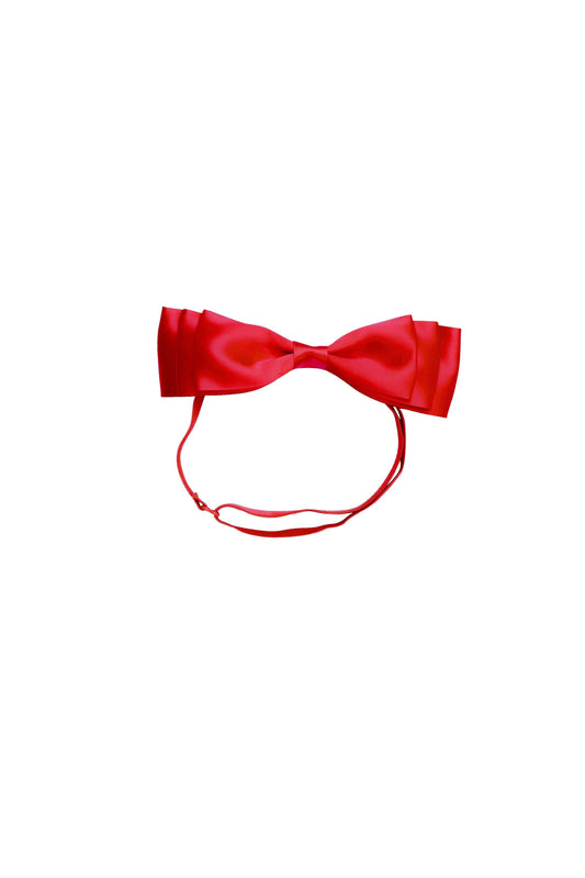 Heather Wrap Satin - Red