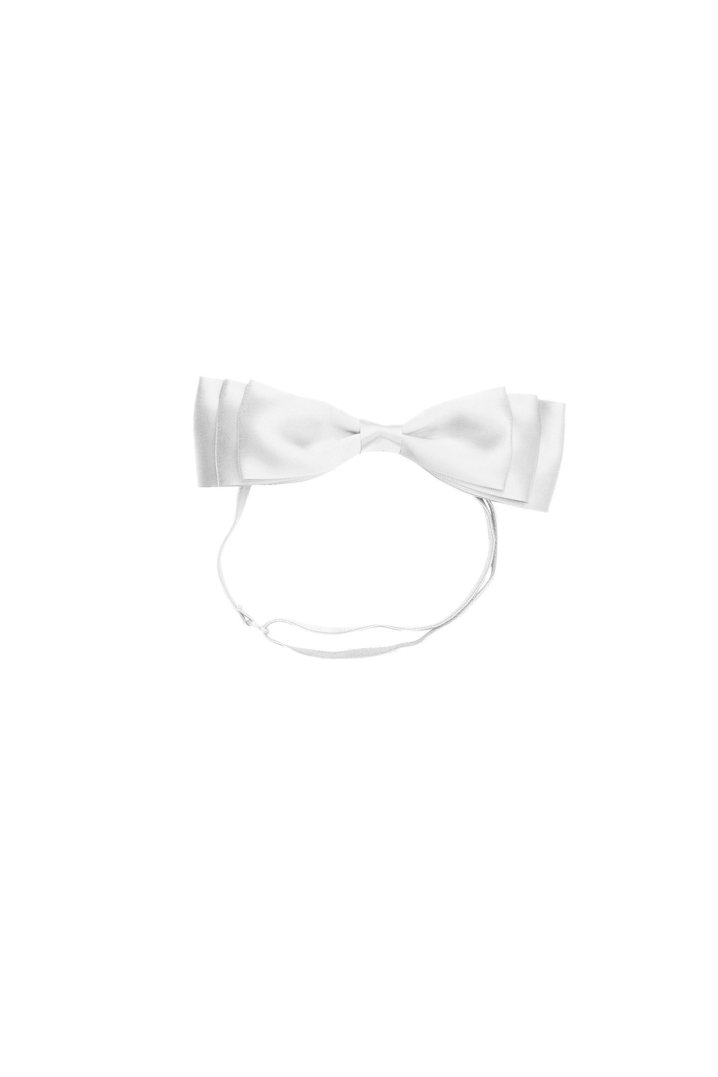 Heather Wrap Satin - White