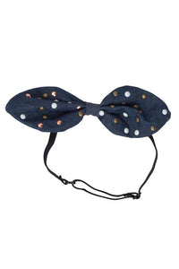 The Perfect Bow Wrap - Denim Grommet