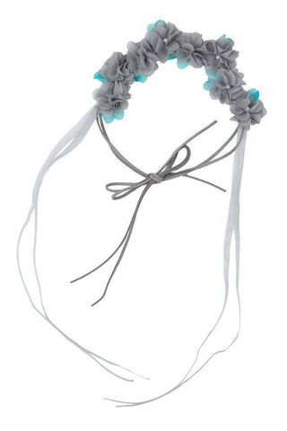 Natural Wrap - Grey/Turquoise
