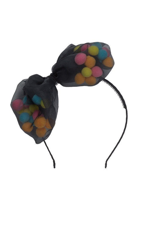 Surprise Pom Pom - Black/Multi