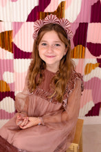 Accordion Headband - Antique Mauve