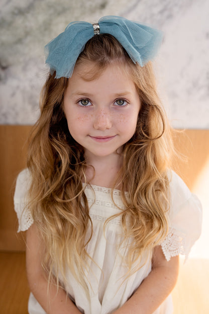 Soft Tulle Strips CLIP + WRAP - Rust