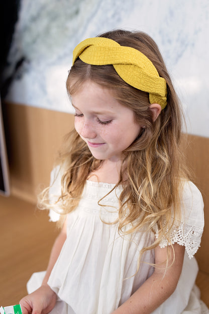 Octagon Headband - Mustard