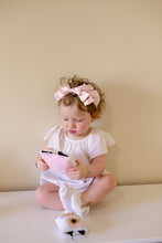 Pleated Ribbon Wrap - Blush