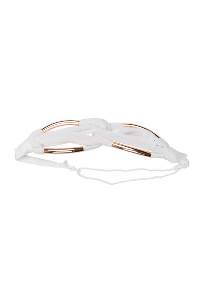 Tubular Wrap  - White Velvet