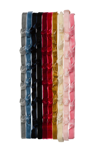 Rosebud Wrap - Navy Velvet