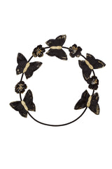 Butterfly Wreath - Black/Gold - *NEW COLOR*