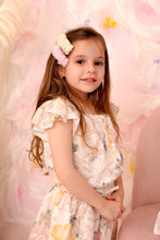 Organza Bunches Clip - Gold