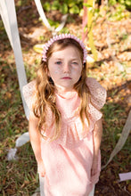 Satin Tied Headband - Dove Ivory