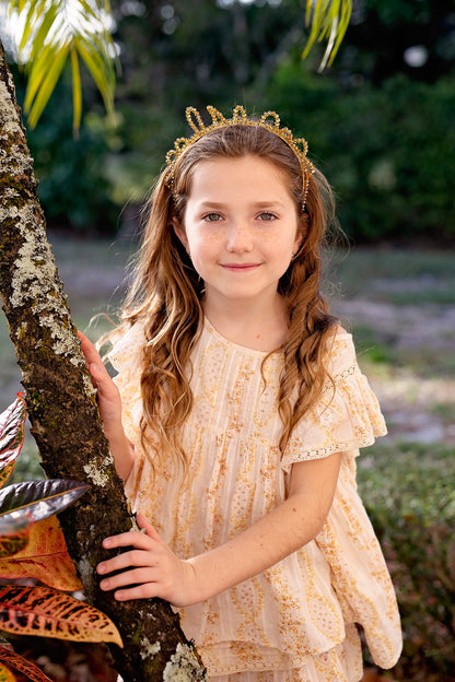 Glass Princess Headband - White