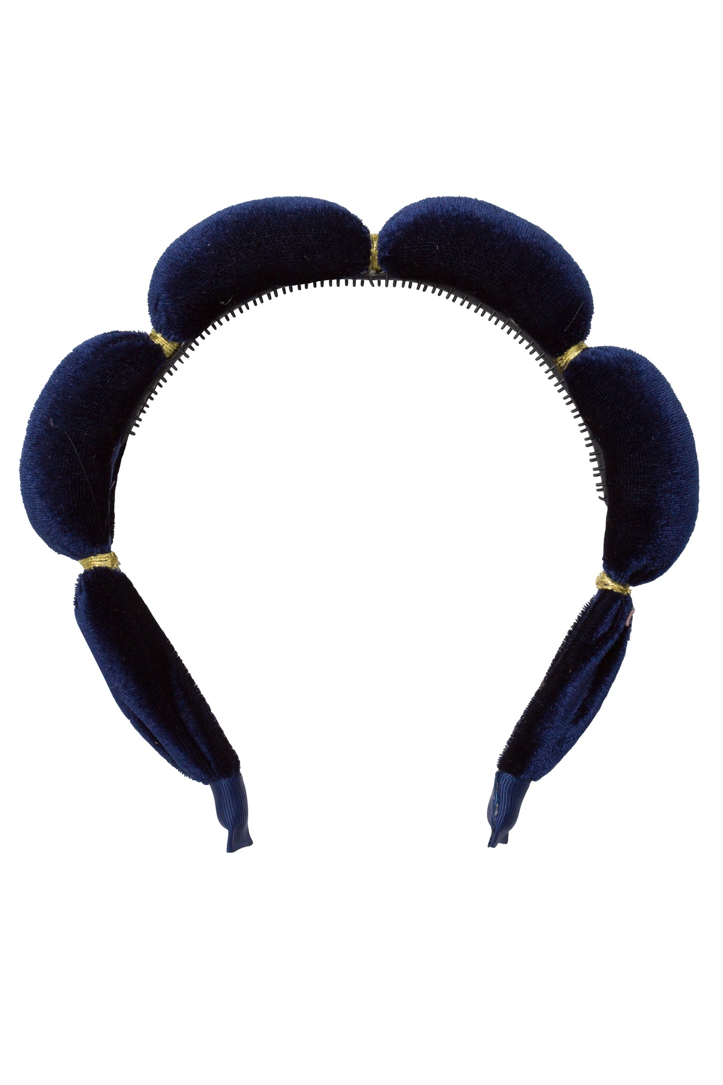 Jasmin Headband - Navy Velvet