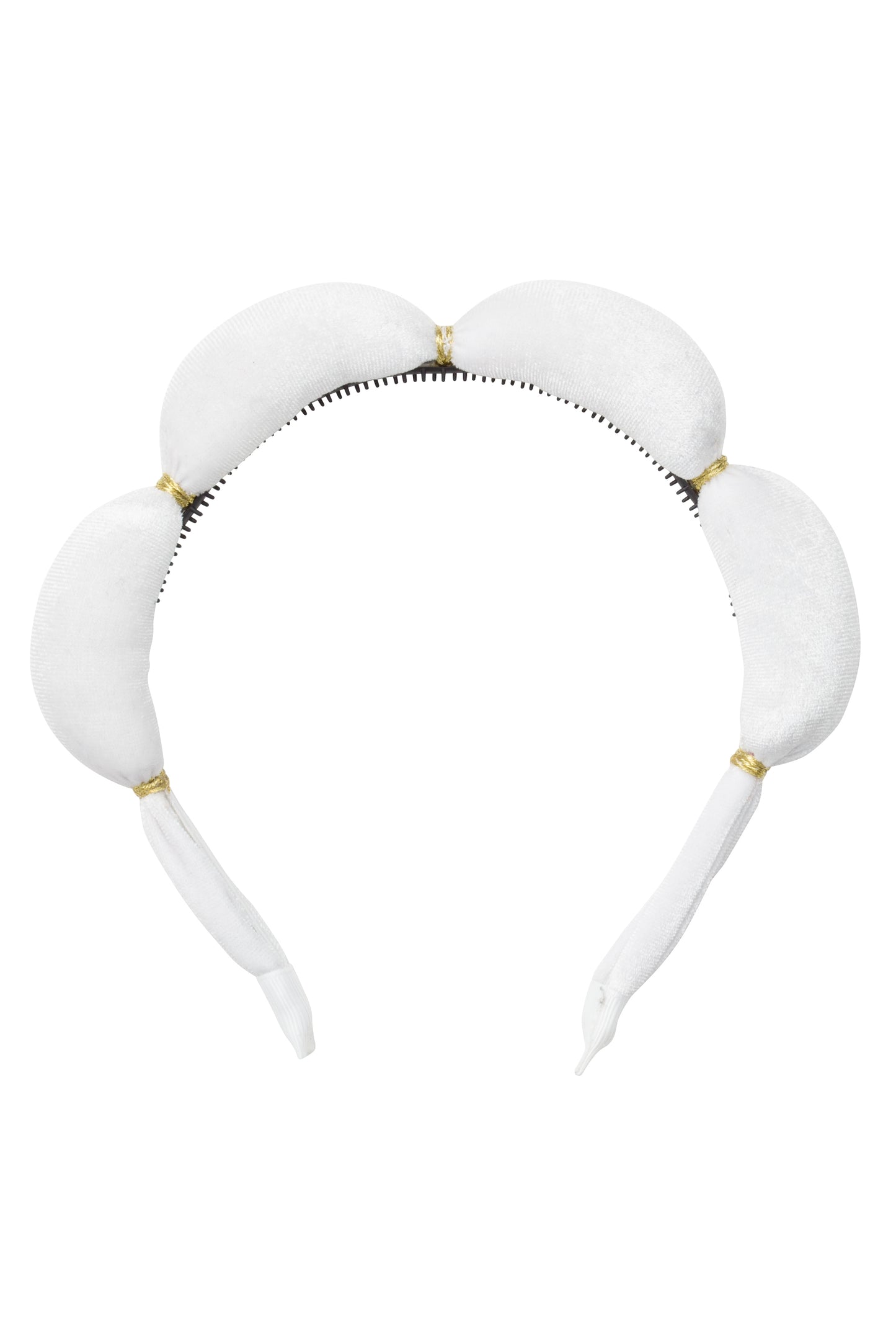 Jasmin Headband - White Velvet