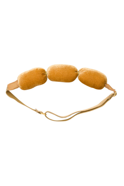 Jasmin Wrap - Gold Velvet