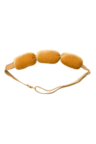 Jasmin Wrap - Gold Velvet