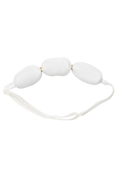 Jasmin Wrap - White Velvet