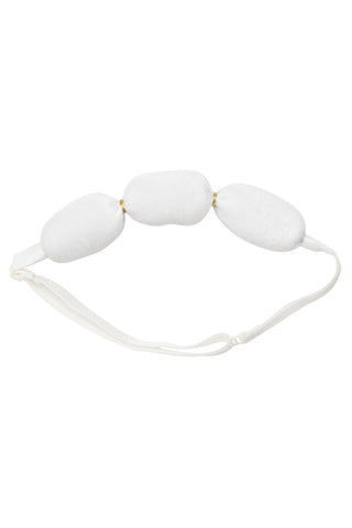 Jasmin Wrap - White Velvet