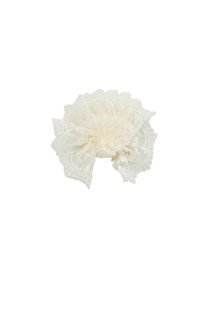 Pirouette Lace Clip - Ivory