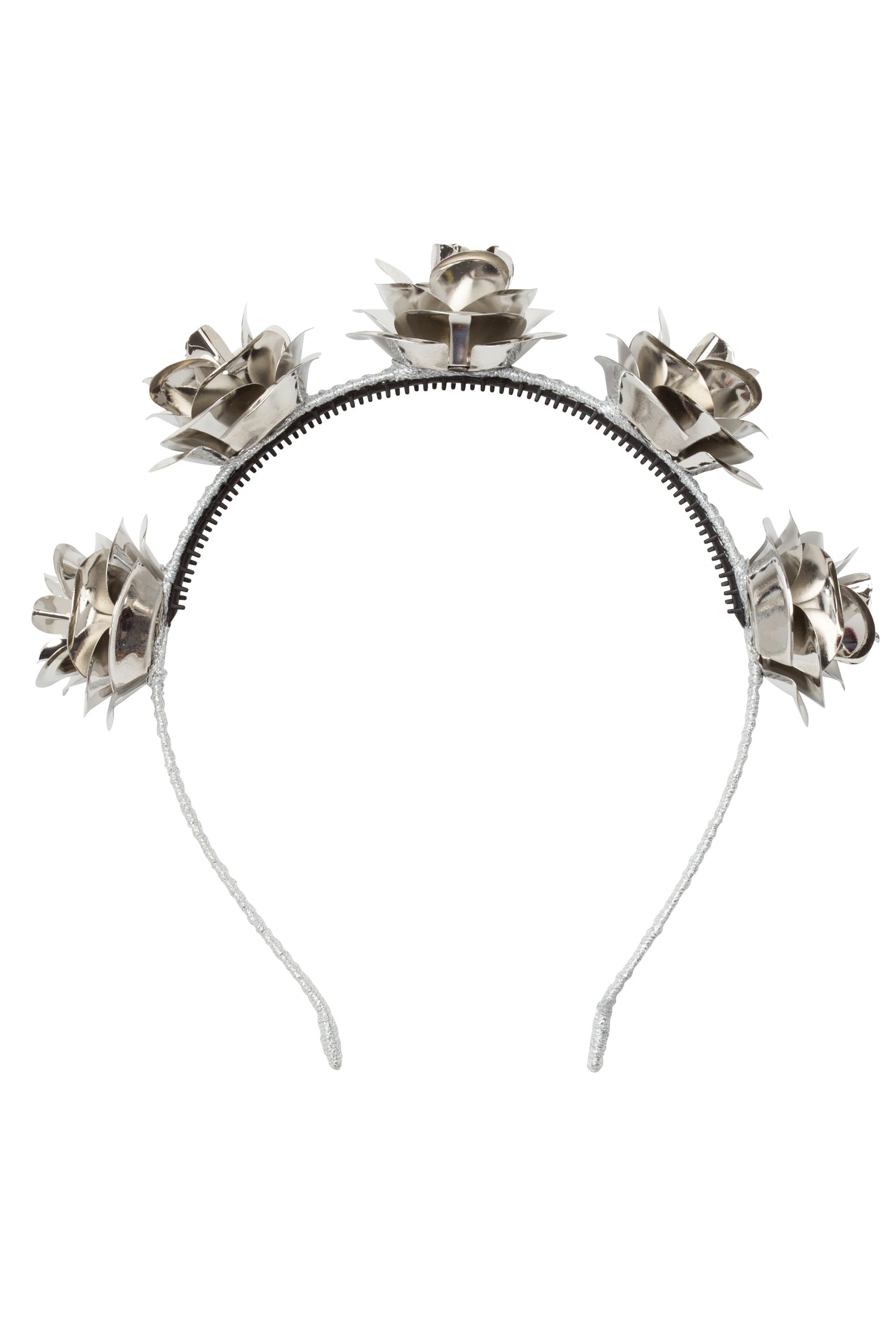Lonely Roses Headband - Silver