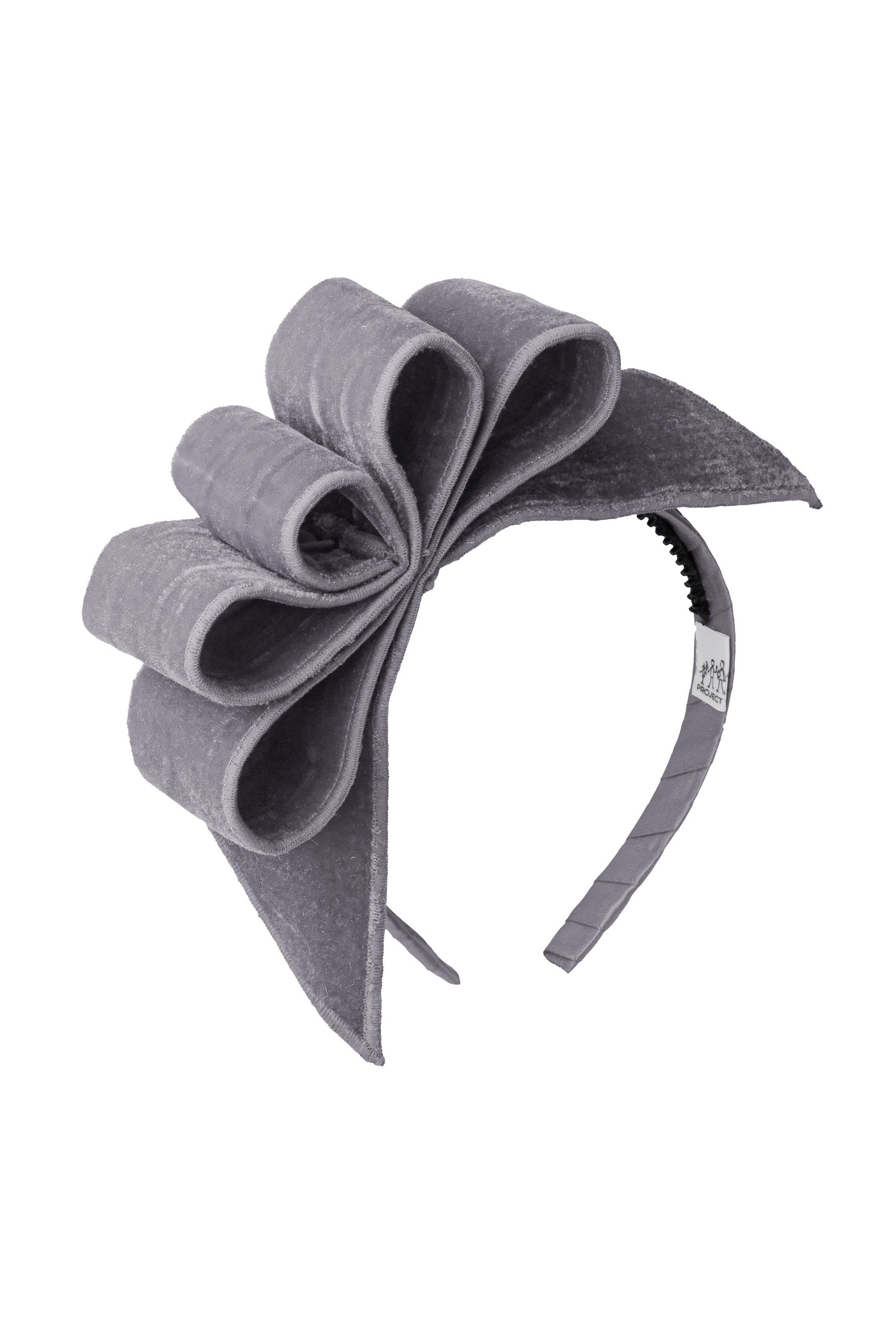 Loop Headband - Velvet - Silver