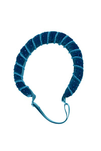 Min Wrap - Teal Jewel Velvet