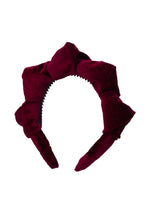 Mountain Queen Headband - Burgundy Velvet