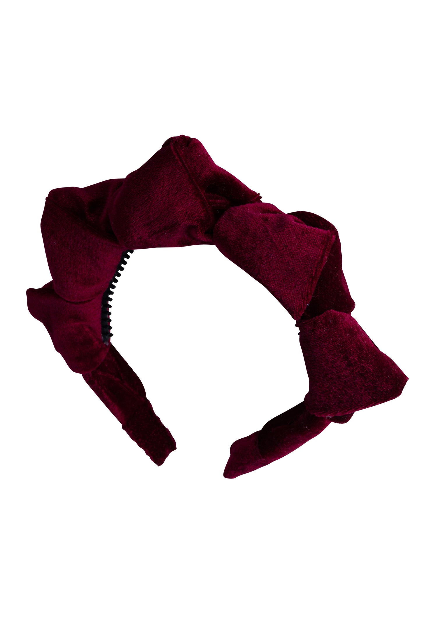 Mountain Queen Headband - Burgundy Velvet