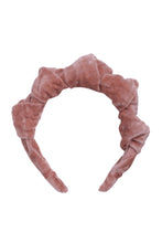 Mountain Queen Headband - Pink Mauve Velvet