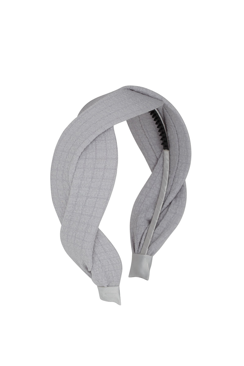 Octagon Headband - Light Grey