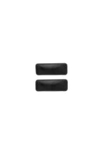 Olly Logs Set of 2 - Black Pleather