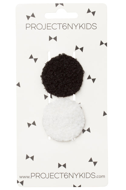 Olly Rounds Set of 2 - Black and White