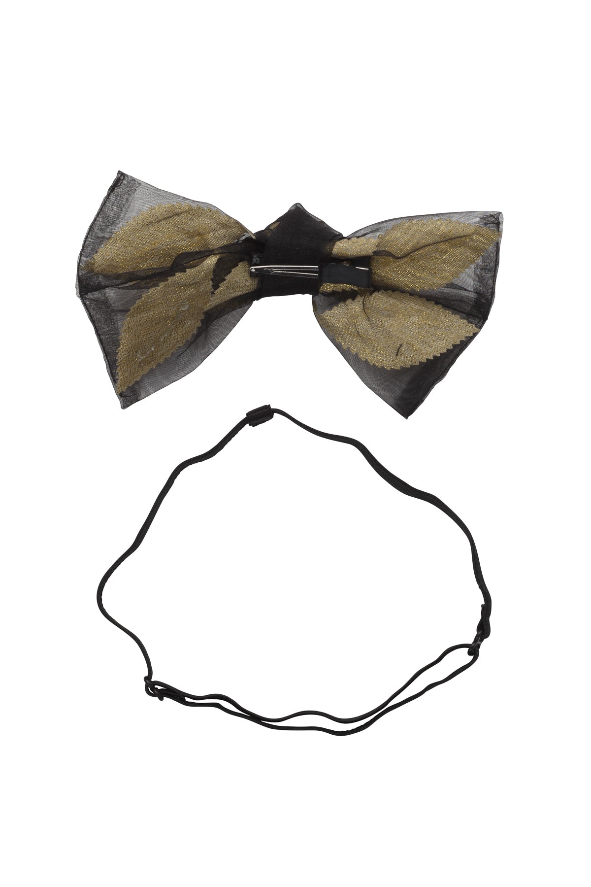 Organza Petal Wrap - Black