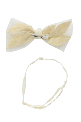 Organza Petal Wrap - Ivory